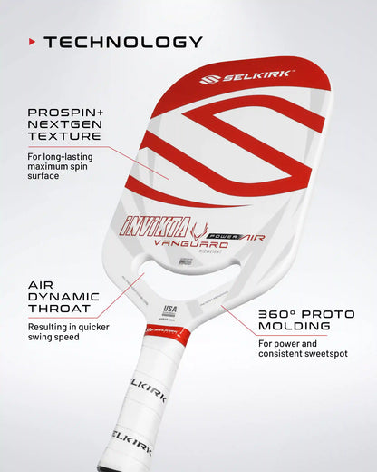 Selkirk VANGUARD Power Air - S2 - Pickleball Paddle