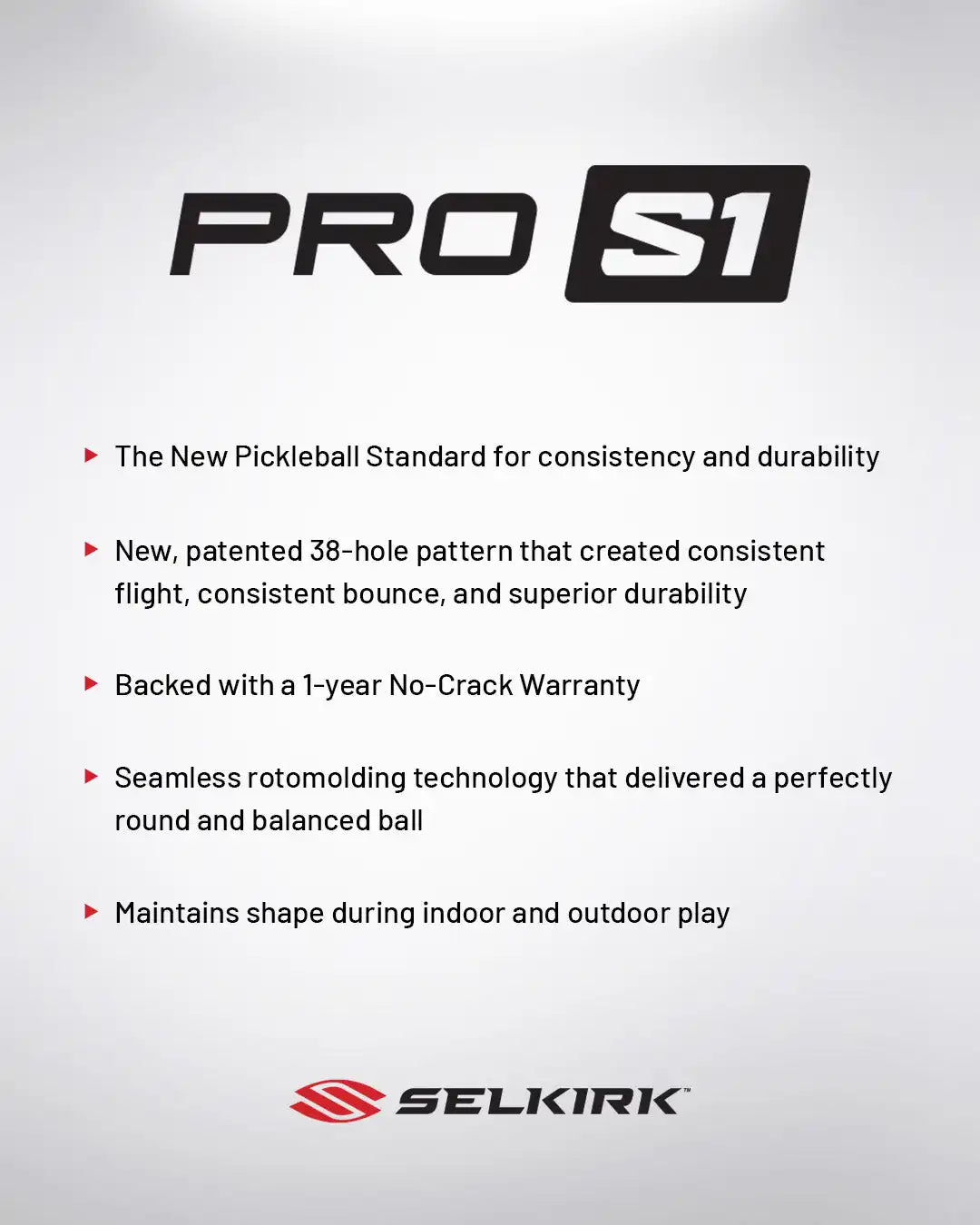 Pro S1 Pickleballs