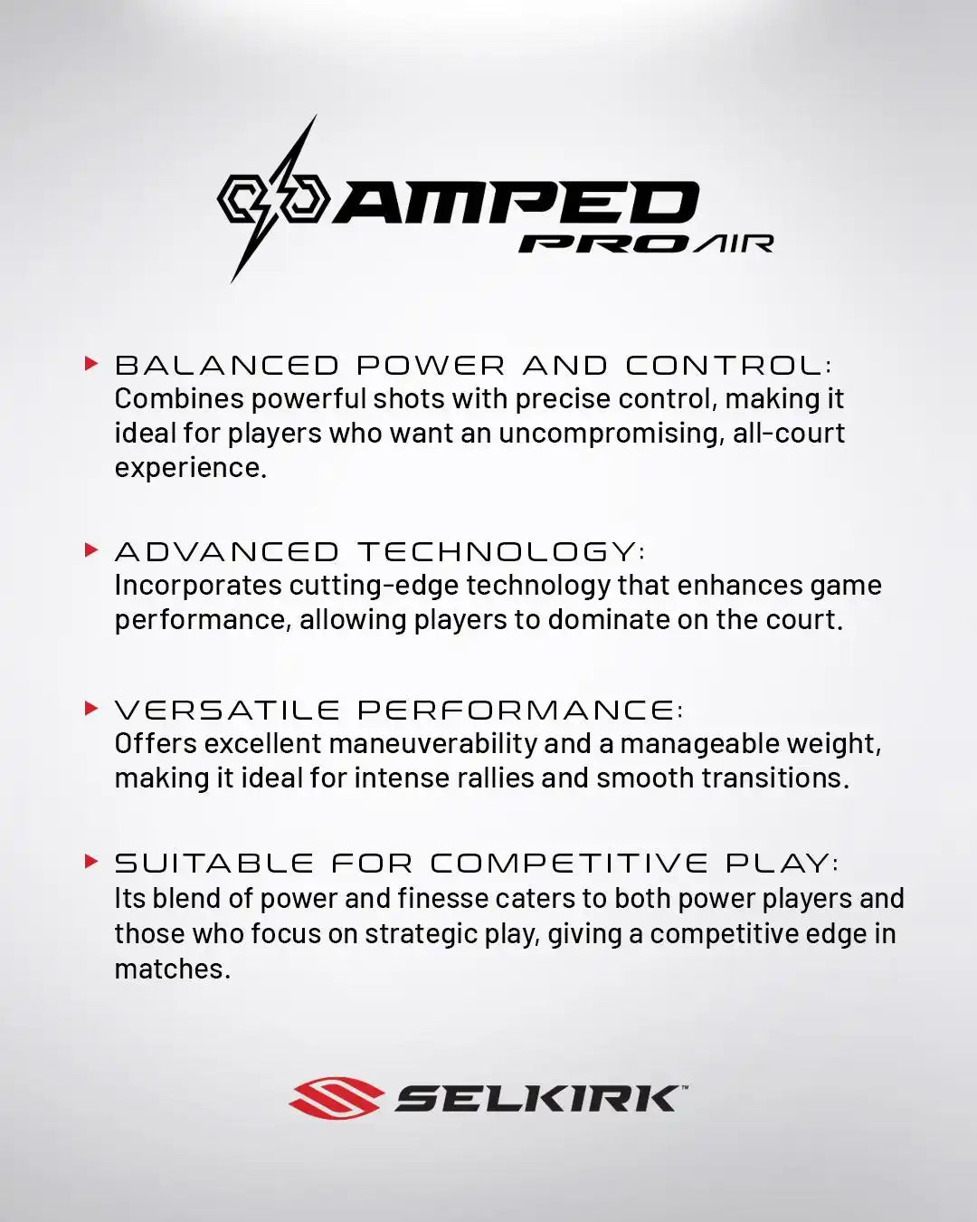 Selkirk AMPED Pro Air - Invikta - Pickleball Paddle