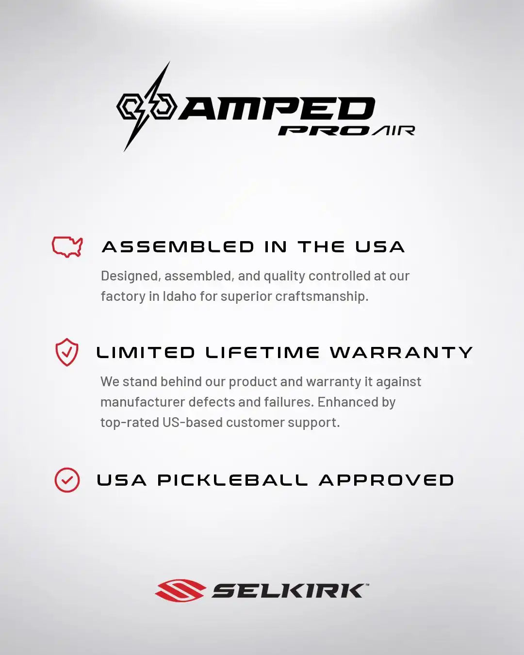 Selkirk AMPED Pro Air - Invikta - Pickleball Paddle