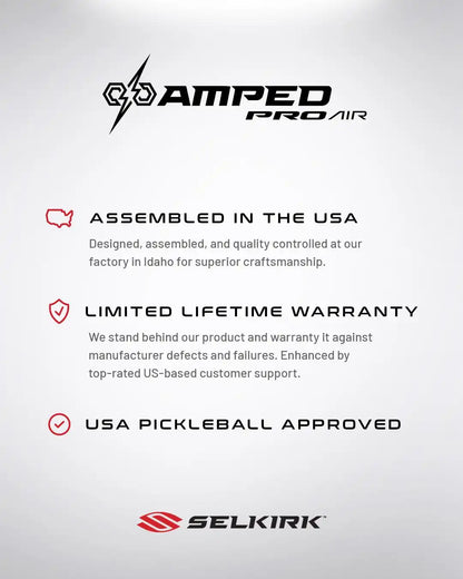 Selkirk AMPED Pro Air - Invikta - Pickleball Paddle