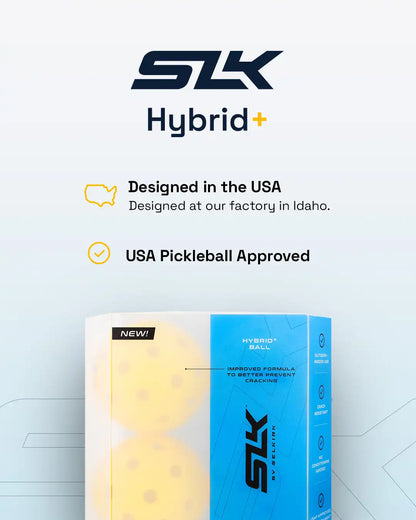 SLK Hybrid+ Pickleball - 12 pack