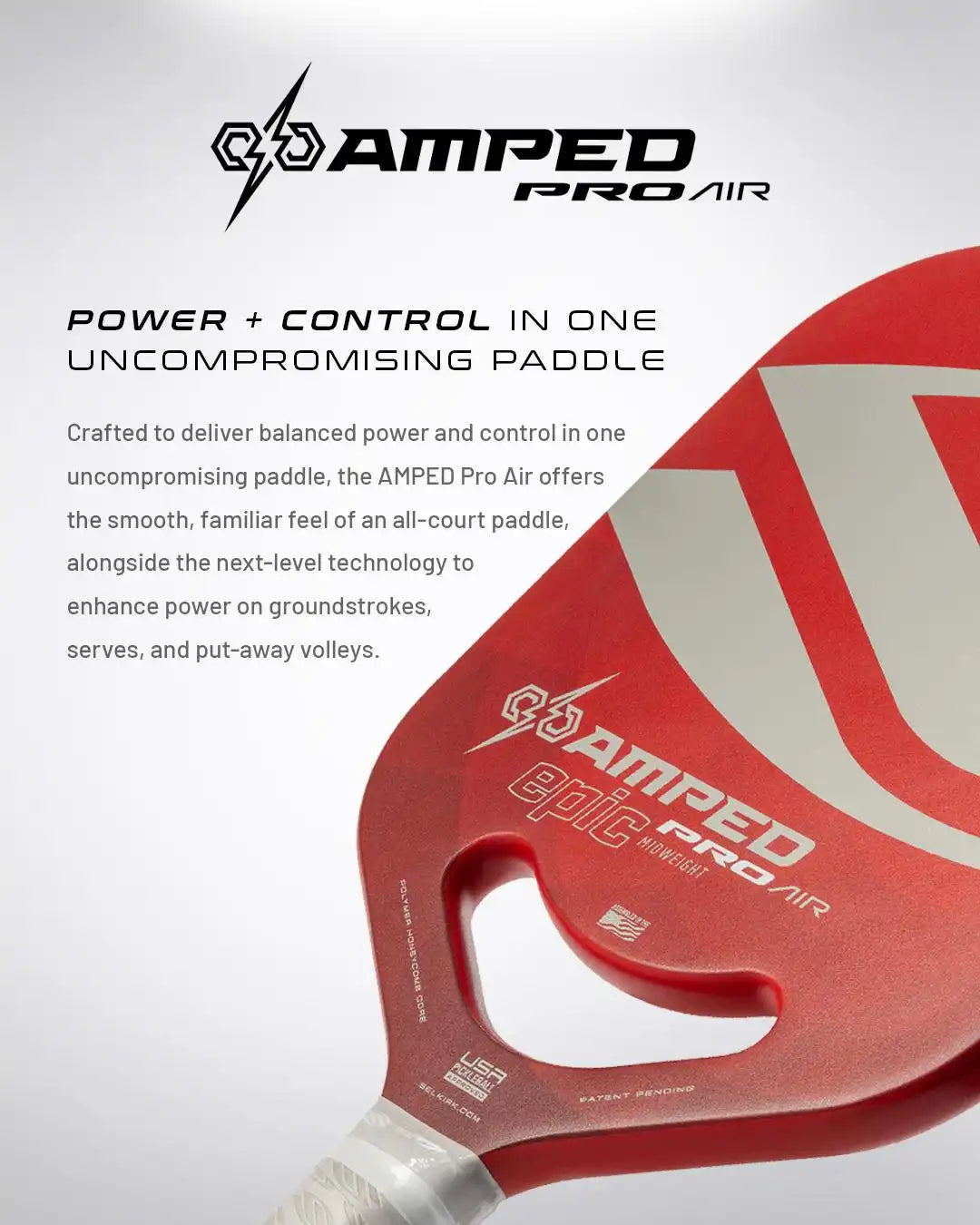 Selkirk AMPED Pro Air - Epic - Pickleball Paddle