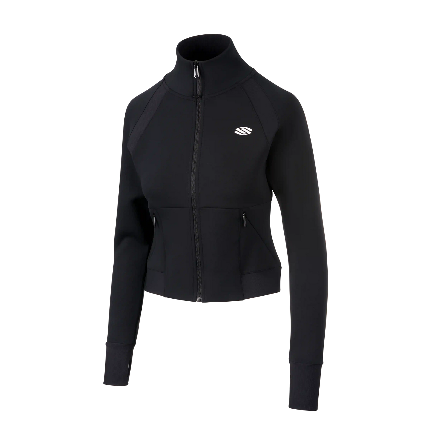 Women's Pro Line Full Zip-Up Cropped Jacket