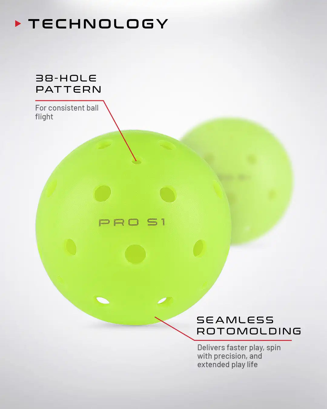 Pro S1 Pickleballs