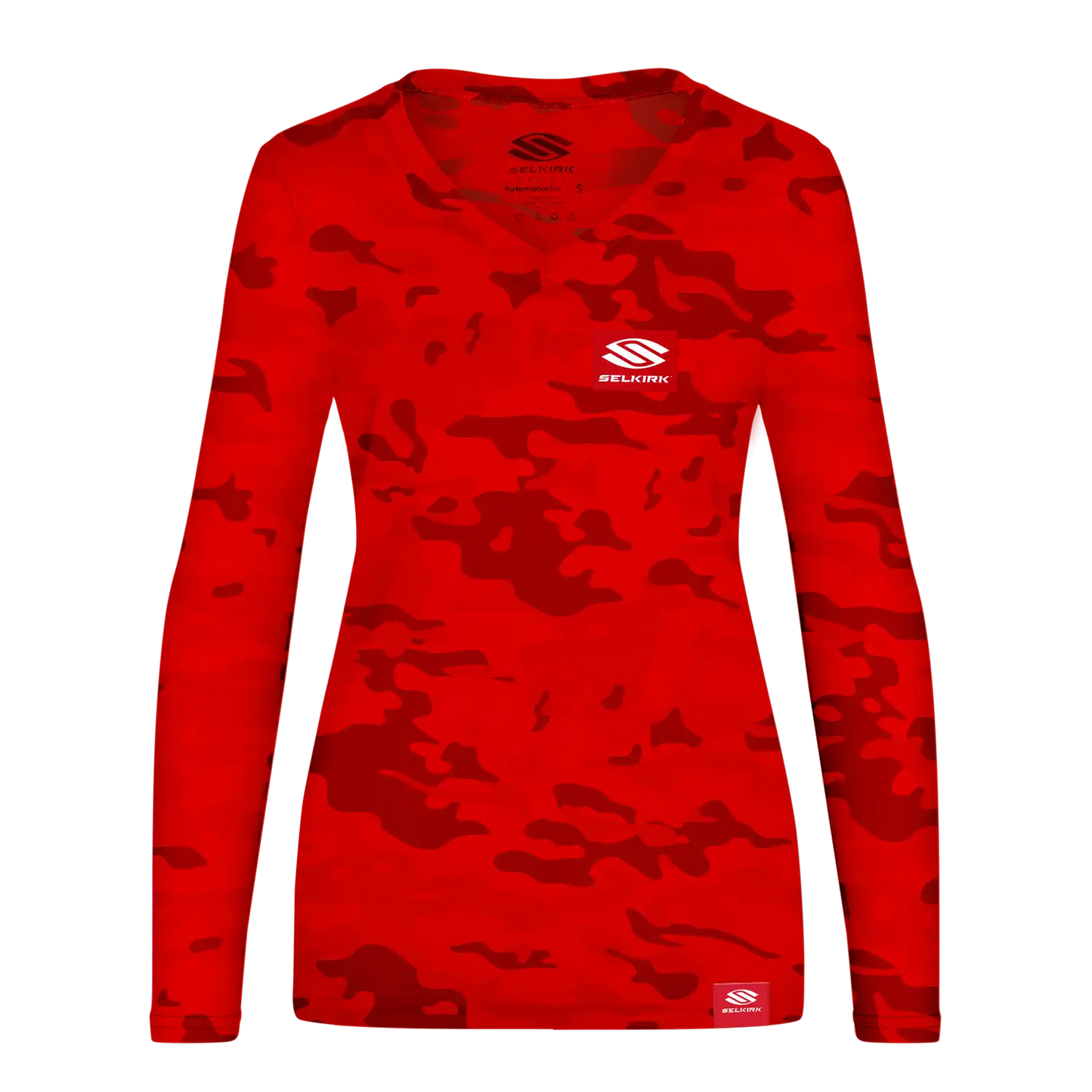 Selkirk Women's Red Label Long Sleeve V-Neck - Stretch-Wik Technology